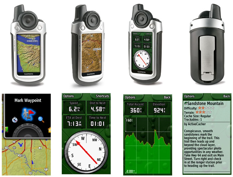 D�tails du Garmin Colorado 300