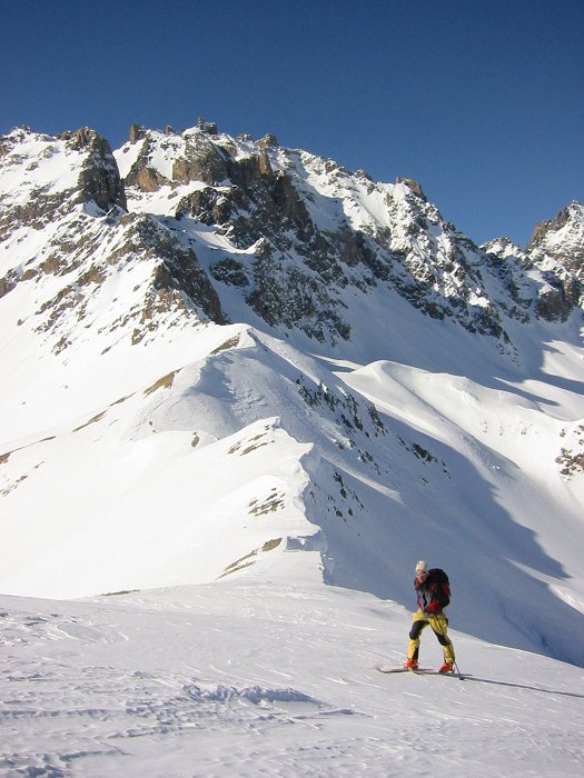 #2 Girardin : David arrive au col Girardin. Girardin : David arrive au col Girardin.