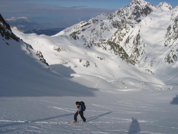 #1 Col de la Combe Madame : Fabienne, en montant au col de la Combe Madame Col de la Combe Madame : Fabienne, en montant au col de la Combe Madame