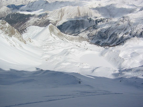 #2 lac St anne : vue de dessus lac St anne : vue de dessus