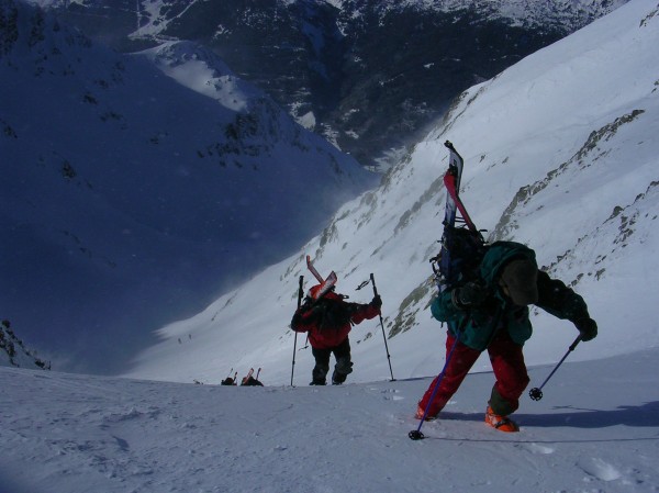 #2 col de la porte d col de la porte d'Eglise : Obligé de déchausser les derniers mètres