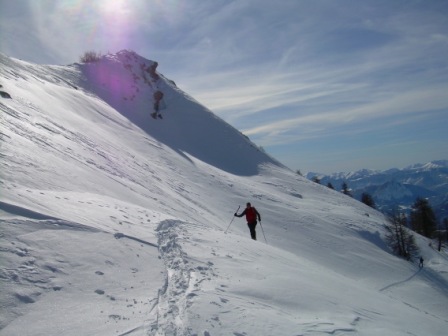 #1 arrivée au col : derniére traversée avant le col arrivée au col : derniére traversée avant le col