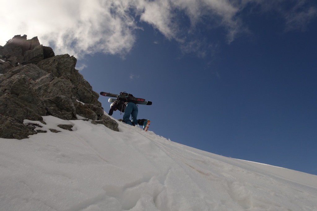 #10 Sur l Sur l'arête sommitale