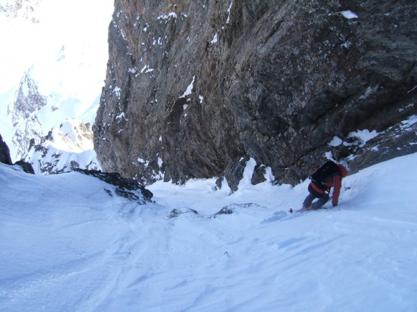 #2 couloir coude : OLE compose entre la glace et le vent pour passer l couloir coude : OLE compose entre la glace et le vent pour passer l'etroiture