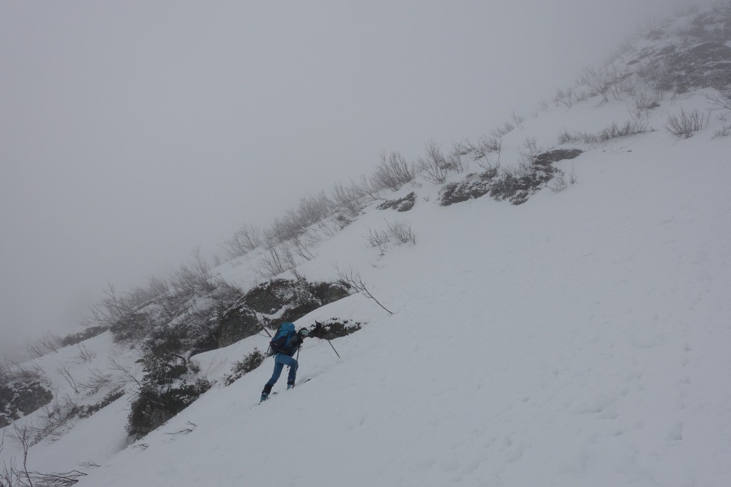 #14 Le passage pour accéder à la combe supérieure en bonne condi Le passage pour accéder à la combe supérieure en bonne condi