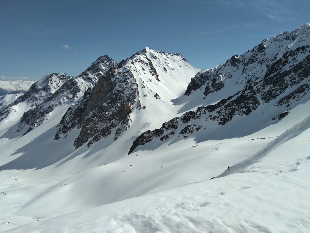 #18 Les Vallorins depuis le col du Merlet Les Vallorins depuis le col du Merlet