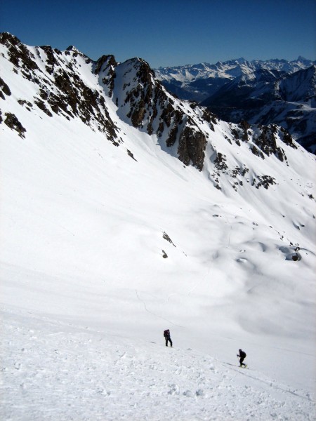 #3 Pointe de la Terrasse : A la montée sous le col de la Terrasse Pointe de la Terrasse : A la montée sous le col de la Terrasse