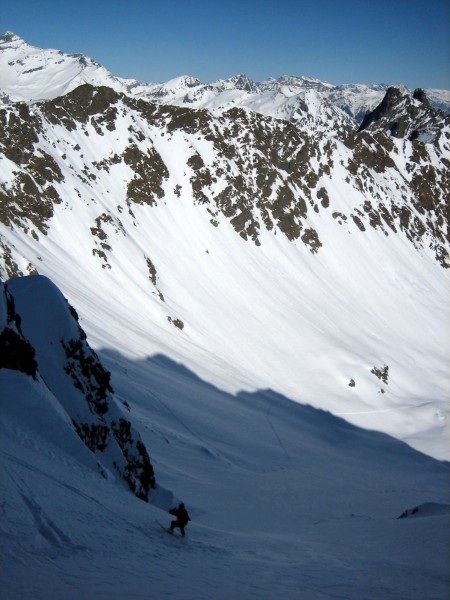 #8 Pointe de la Terrasse : Dans le couloir au niveau de l Pointe de la Terrasse : Dans le couloir au niveau de l'intersection des deux branches.