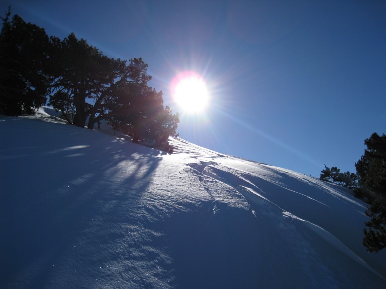 #3 Combe du Prayet : Poudre sur soleil.. ben voui.. Combe du Prayet : Poudre sur soleil.. ben voui..