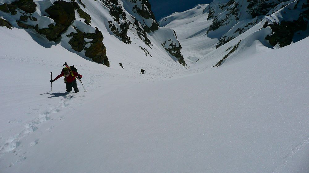 #3 Couloir Grand Miceau : Haut du couloir Couloir Grand Miceau : Haut du couloir