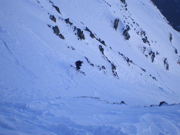 #8 Morétan : Fin de descente du Vay. Morétan : Fin de descente du Vay.