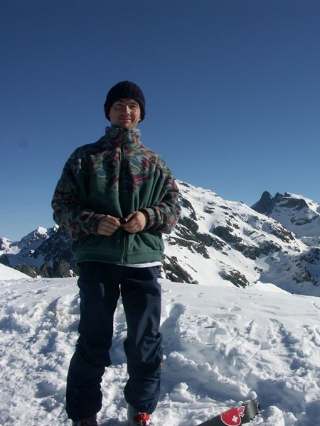 Nedved Manu au sommet ! : La Croix de Belledonne dans mon dos, c'était mon 100ème vol en parapente !