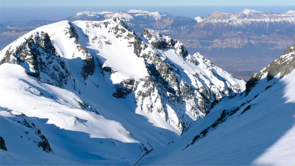 #1 Grand Replomb : Grand Replomb vu depuis le sommet colomb Grand Replomb : Grand Replomb vu depuis le sommet colomb