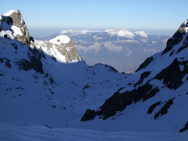 #1 Lac du crozet : Vue du col de la pra Lac du crozet : Vue du col de la pra