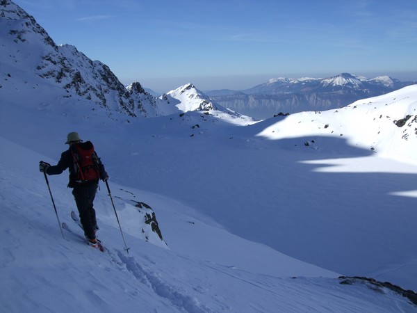 #10 Lac Blanc : Direction : col des Lances Lac Blanc : Direction : col des Lances