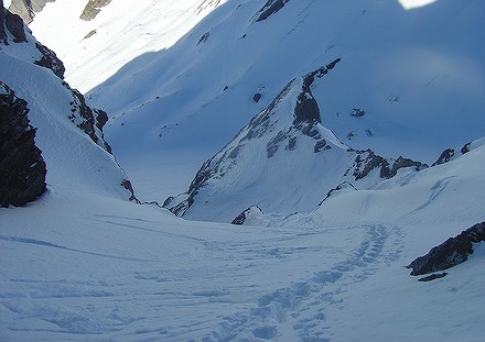 #2 Couloir Combas : Ca monte facile avec cette trace Couloir Combas : Ca monte facile avec cette trace