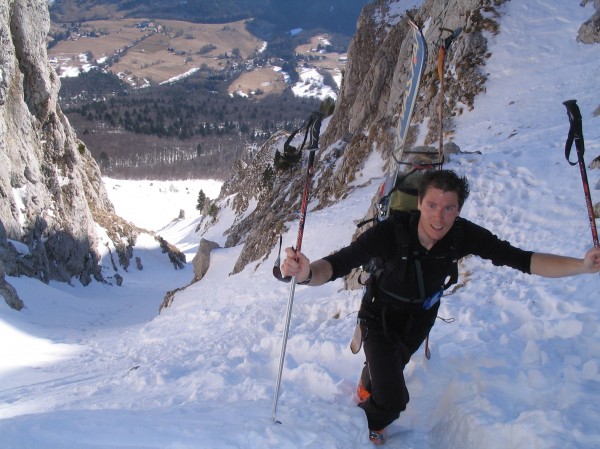 #2 Pas Morta, Sortie du couloir : Guillaume à la sortie du couloir Pas Morta, Sortie du couloir : Guillaume à la sortie du couloir