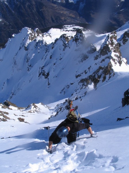 #4 Grd Charnier Allemont fin : Fin du couloir Grd Charnier Allemont fin : Fin du couloir