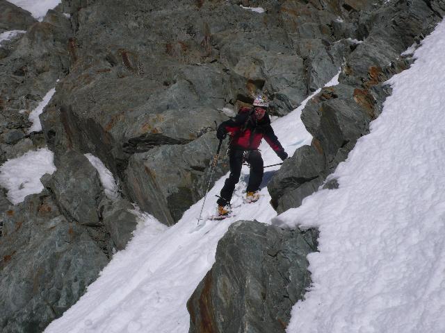 #7 Couloir castor : etroit etroit ... Couloir castor : etroit etroit ...