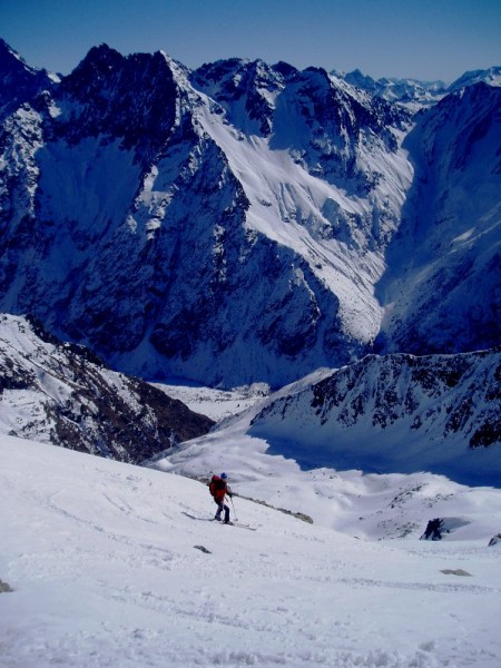 #5 Début de la descente : Terrain expo: chute interdite... Début de la descente : Terrain expo: chute interdite...