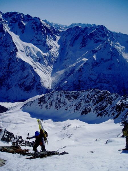 #2 Les pentes sommitales : L Les pentes sommitales : L'arête est gazeuse