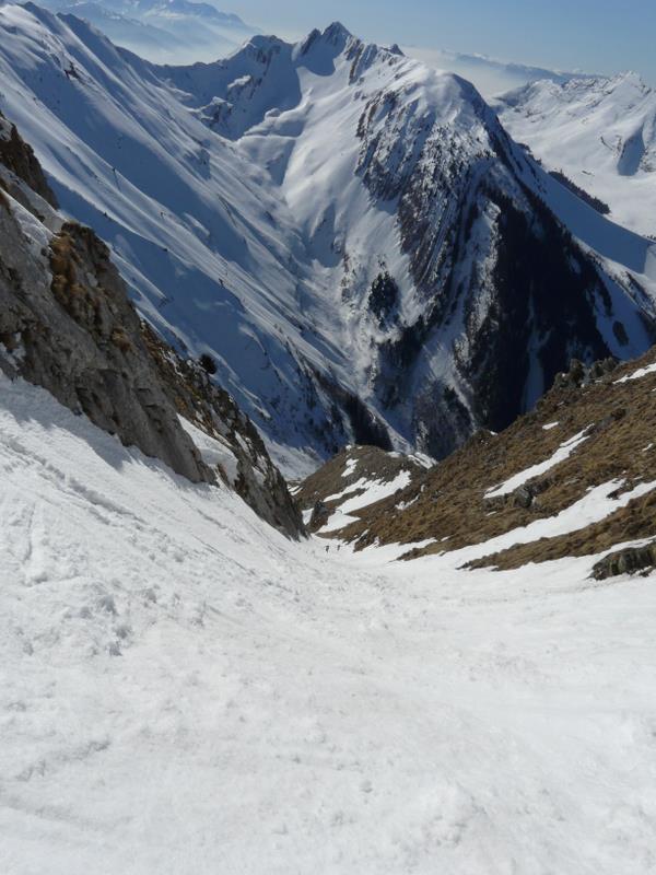 #5 Mt Pécloz : Le couloir SW Mt Pécloz : Le couloir SW