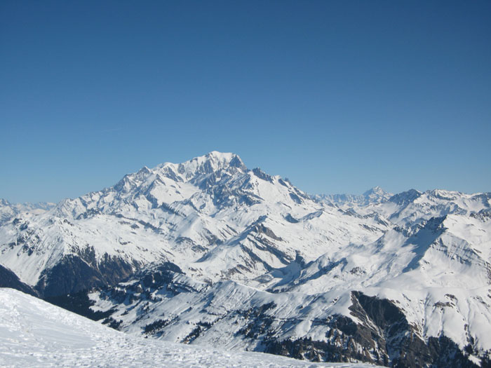 Mont-Blanc depuis le sommet