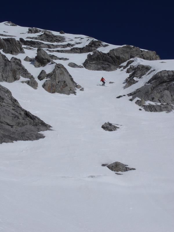 #5 Grand Muveran : Vincent dans la couloir Grand Muveran : Vincent dans la couloir