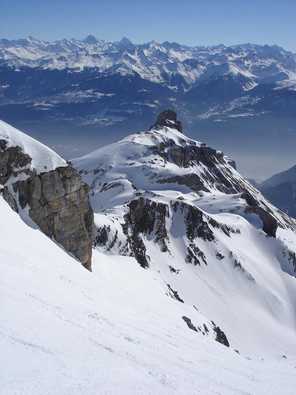 #6 Grand Muveran : La traversée de la vire Grand Muveran : La traversée de la vire