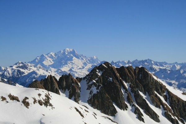Pic du Rognolet : Mont-Blanc!