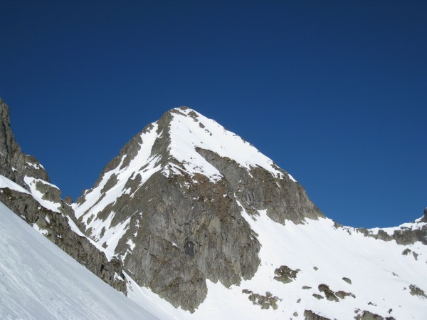 #4 depuis le col 2459m : Pointe du Baccheux depuis le col 2459m : Pointe du Baccheux