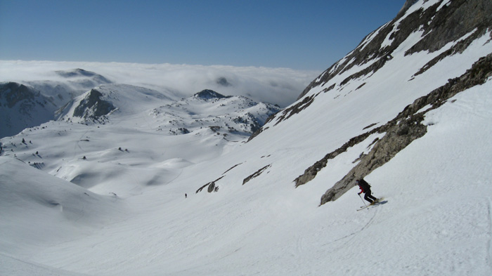 #7 Sous le col : Belles pentes transfo, go !! Sous le col : Belles pentes transfo, go !!