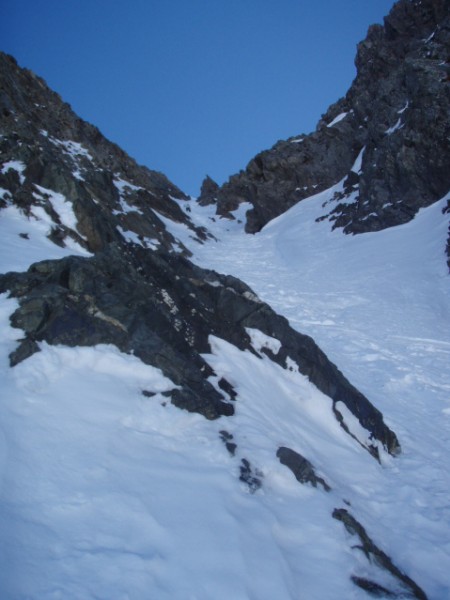#3 le haut de couloir autre vue : Blandine dans la montée le haut de couloir autre vue : Blandine dans la montée