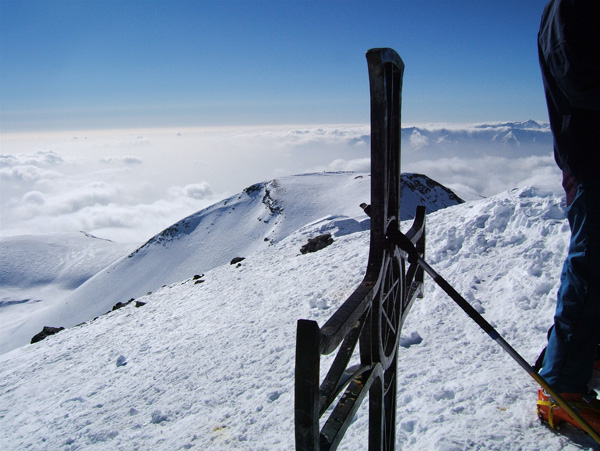#5 Mounier : Du sommet vue sur la mer heu mer de nuages plutôt!! Mounier : Du sommet vue sur la mer heu mer de nuages plutôt!!