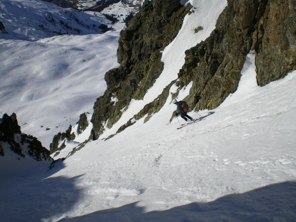 #5 Tête de la Cicle : Partie basse du couloir. Tête de la Cicle : Partie basse du couloir.