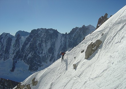 #2 Virage sur fond d Virage sur fond d'Aiguille Verte