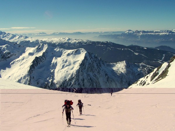 Col de la Boubiere : Arrivée au col de la Bourbiere