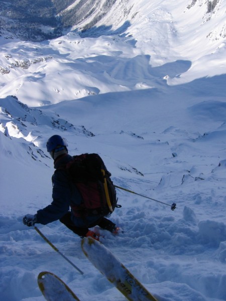 #7 Crozet nord : David au départ du couloir Crozet nord : David au départ du couloir