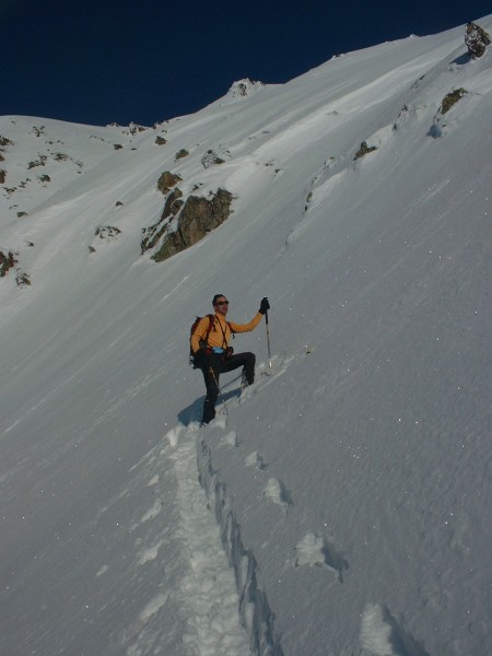 #4 j j'en peux plus : Sous le Collet 2320m. Dernière conversion.