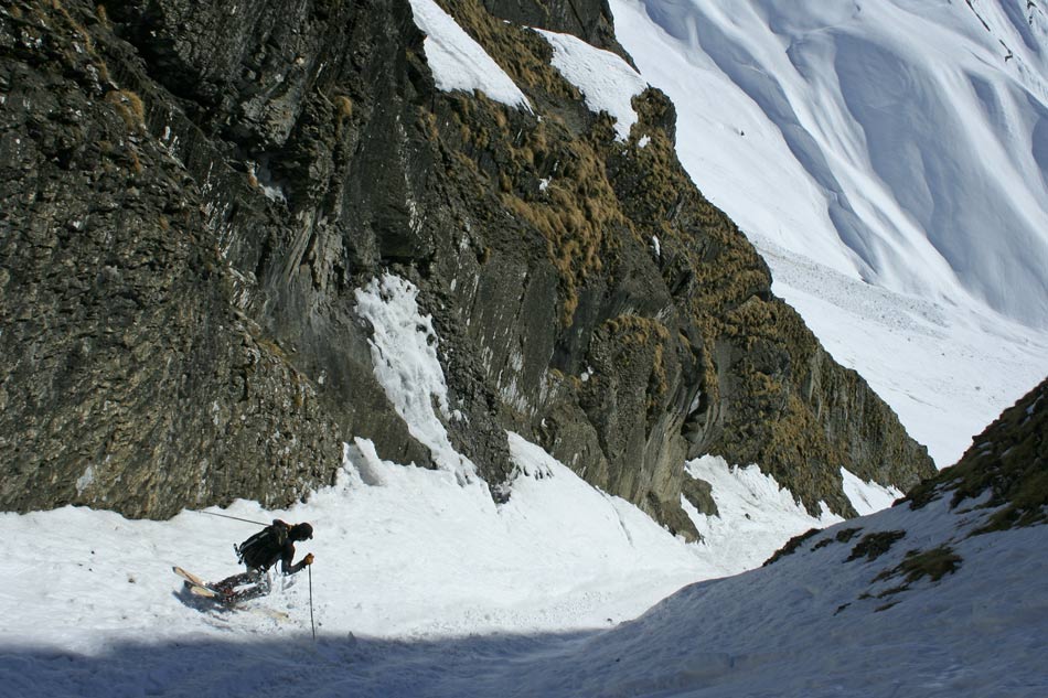 #8 Passage du Père couloir E : Partie inférieure. Passage du Père couloir E : Partie inférieure.