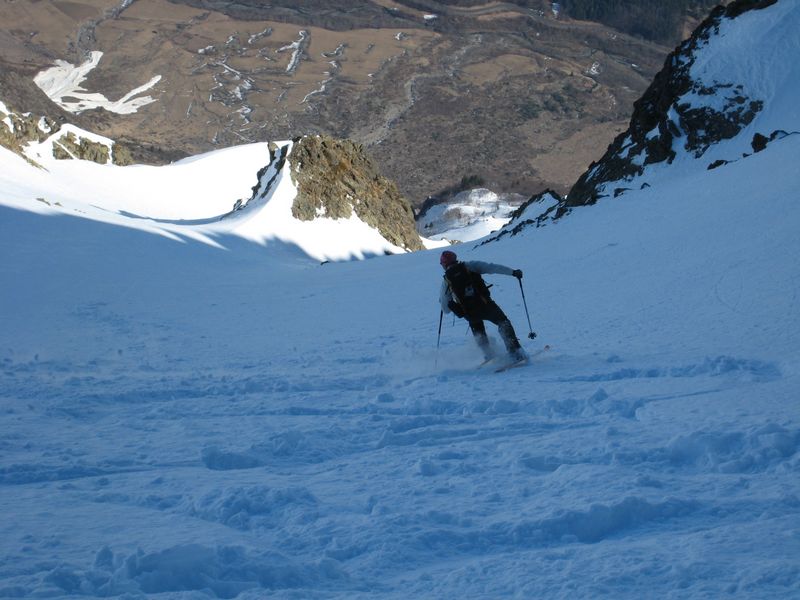 La Rosiere NE : Al sent que ça va etre bon à gauche