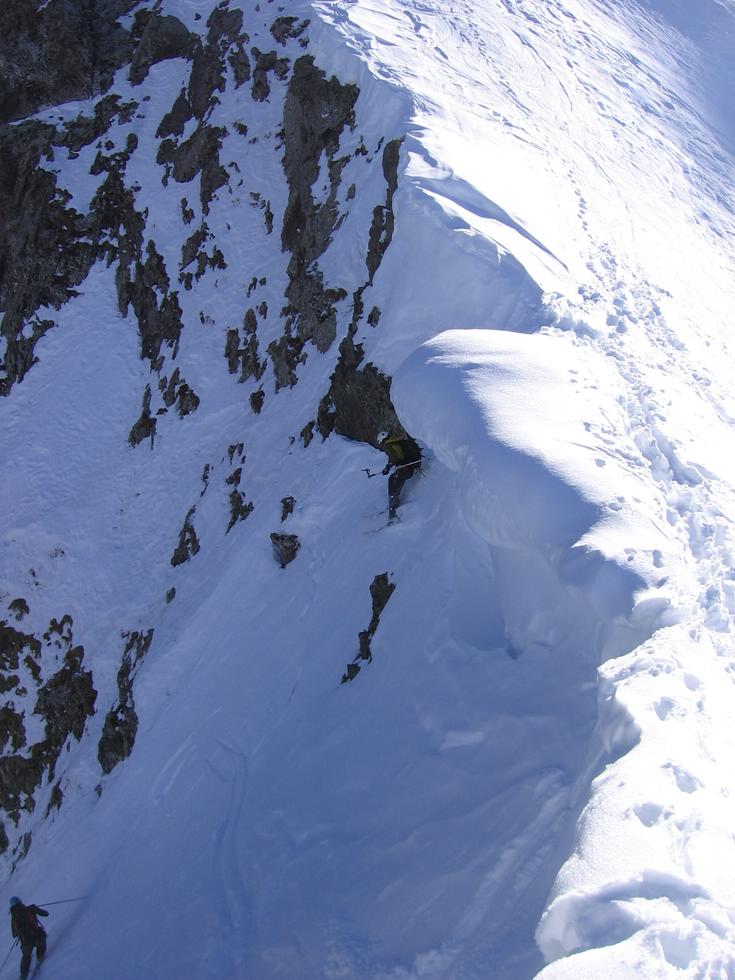 #5 Pic de l Pic de l'Arche : Entrée dans le couloir d'accès. C'est raide !