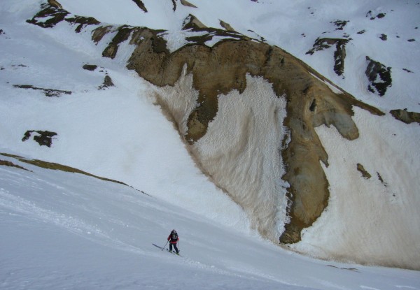 J3: Sous le col du Vallon : Encore et toujours de splendides paysages pour descendre sur Névache.