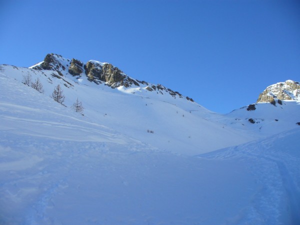 #2 Couloirs à descendre... : C Couloirs à descendre... : C'est celui de gauche qu'on a descendu...