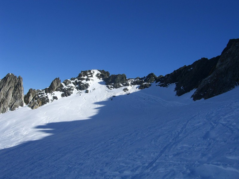Glacier de Celliers : Le sommet est tout proche