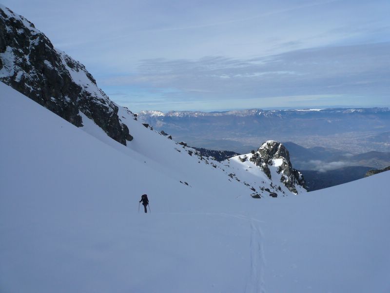 #2 col de la grande vaudaine : traverser sous les Pic de la Jasse Balard col de la grande vaudaine : traverser sous les Pic de la Jasse Balard