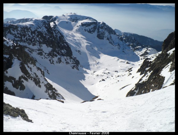 #6 Combe Ouest : Vue sur la combe Ouest du grand Sorbier et la Croix de Chamrousse (2256m). Combe Ouest : Vue sur la combe Ouest du grand Sorbier et la Croix de Chamrousse (2256m).