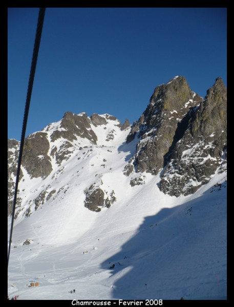 #7 Combe Ouest du grand Sorbier : Vue sur la Combe Ouest du grand Sorbier depuis le TS lac Robert. Combe Ouest du grand Sorbier : Vue sur la Combe Ouest du grand Sorbier depuis le TS lac Robert.