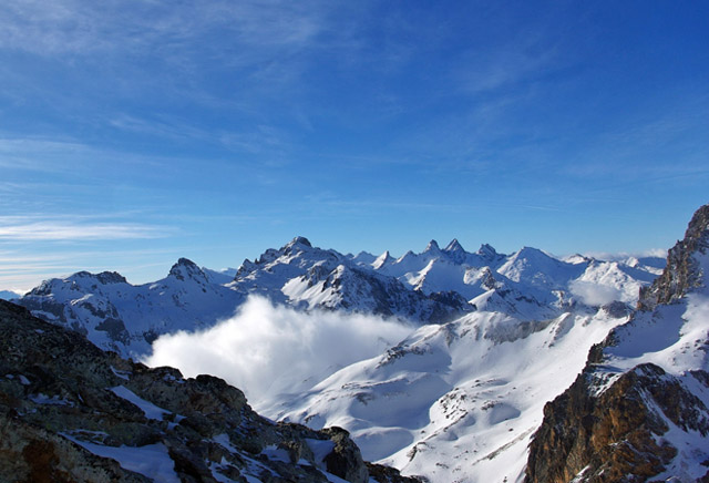 #4 Paysages : Jolie vue sur le Grand Galibier et les Aiguilles d Paysages : Jolie vue sur le Grand Galibier et les Aiguilles d'Arves