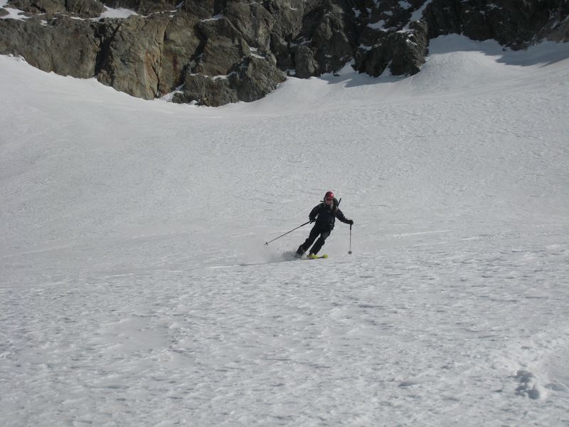 Col N de Clot Chatel : AnneCé attaque dans une neige incroyablement bien conservée en 5 semaines !!!